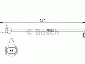 Датчик зносу гальмівних колодок BOSCH 1987474506 на AUDI Q5 (8R)