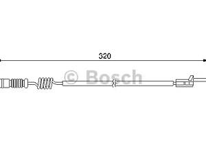 Датчик зносу колодок BOSCH 1987474964