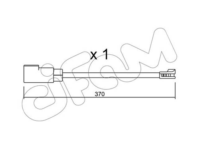 Датчик зносу колодок CIFAM SU339