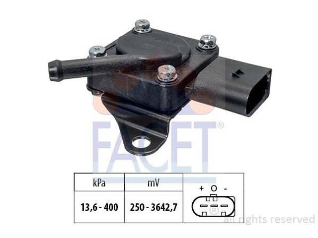 Датчик абсолютного давления (MAP) BMW 1 series 2003-2013 FACET 10.3319 - Фото 1