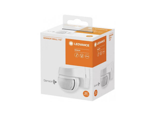 Датчик руху LEDVANCE 110DEG IP44 WT (4058075244733) - Фото 4