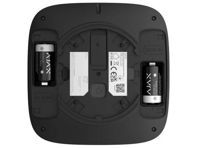 Датчик диму Ajax EN54 FireProtect Smoke/Sounder black - Фото 2