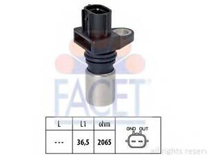 Датчик положення розподільного валу FACET 90417 на TOYOTA DYNA c бортовой платформой/ходовая часть (KD_, LY_, TRY2_, K