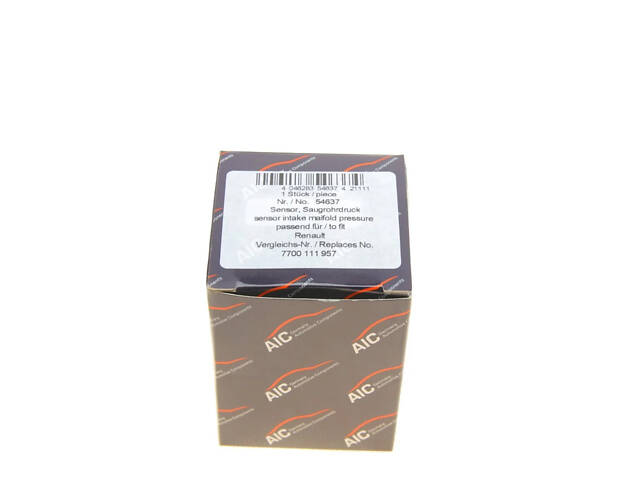 Датчик тиску AIC 54637 Renault Trafic, Kangoo, Clio; Nissan Primastar; Opel Vivaro, Movano 2236500QAB, 2236500QAH, 77001 - Фото 7