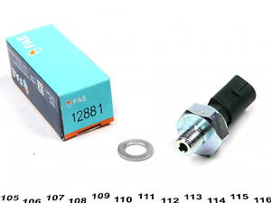 Датчик тиску масла FAE 12881 Volkswagen Passat, EOS, Crafter, Polo, Caddy, Transporter, Golf, Amarok; Skoda Superb, Octa