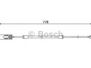 ДАТЧИК ЗНОШУВАННЯ ДИСК.КОЛ.ПЕРЕД BOSCH 1987474925 на BMW Z3 (E36)