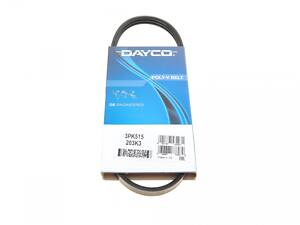 DAYCO 3PK515 Ремінь генератора Daihatsu Sirion 1.0i 98-05