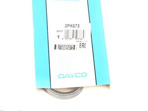 DAYCO 3PK675 Ремінь генератора Hyundai Tucson/Kia Cerato 2.0 04-