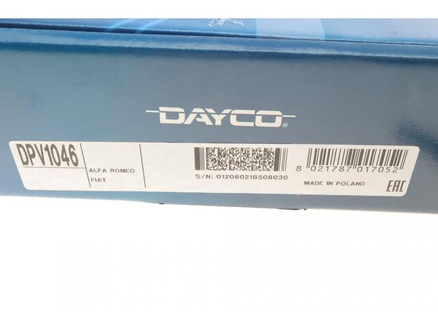 DAYCO DPV1046 Шкив коленвала Fiat Doblo/Punto/Bravo/Stilo 1.9JTD 96- - Фото 10