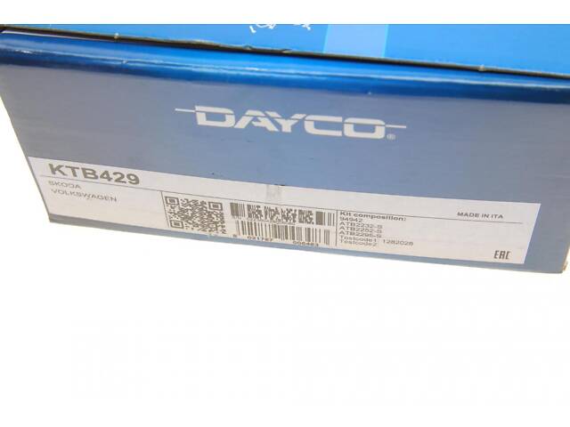 DAYCO KTB429 Комплект ГРМ Skoda Octavia/Fabia 1.9 TDI 96-06 - Фото 21