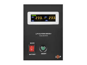 ИБП с правильной синусоидой 12V LPY-B-PSW-800VA+(560Вт) 5A/15A (4150)