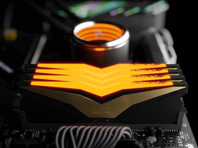 DDR5 32Gb 6400MHz (2*16Gb) OCPC PISTA RGB C40 Black Label, Retail Kit - Фото 4
