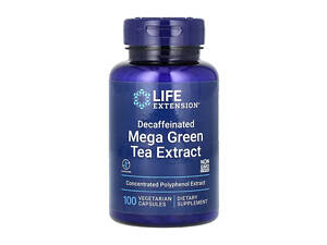 Decaffeinated Mega Green Tea Extract - 100 vcaps