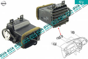 Дефлектор / воздушная заслонка обдува кабины центральная правая 68750BM400 Nissan / НИССАН ALMERA N16 / АЛЬМЭРА Н16