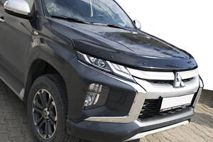 Дефлектор капота (2019-2024, EuroCap) для Mitsubishi L200