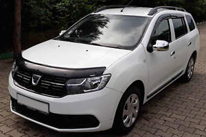 Дефлектор капоту (EuroCap) для Dacia Logan MCV 2013-2020 рр