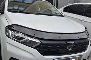Дефлектор капота (Eurocap) для Dacia Sandero 2021-2024 рр.