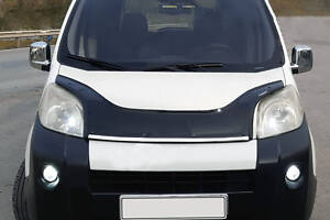 Дефлектор капота (EuroCap) для Fiat Fiorino/Qubo 2008-2024 рр.