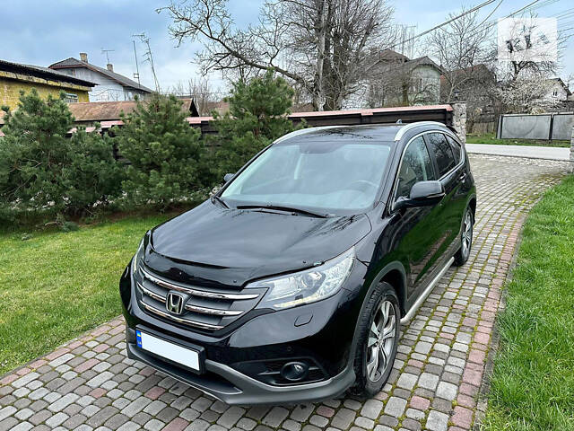 Дефлектор капота (EuroCap) для Honda CRV 2012-2016 гг