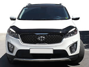 Дефлектор капота (EuroCap) для Kia Sorento UM 2015-2020рр.