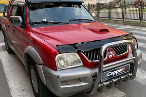 Дефлектор капота (EuroCap) для Mitsubishi L200 1996-2006 гг