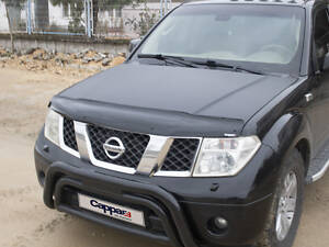 Дефлектор капота (EuroCap) для Nissan Navara 2006-2015 рр.