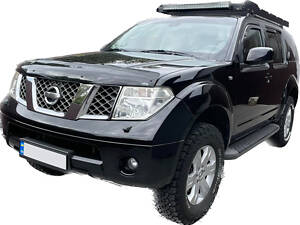 Дефлектор капота (EuroCap) для Nissan Pathfinder R51 2005-2014 гг