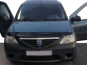 Дефлектор капота (EuroCap) для Renault Logan I 2008-2013 рр