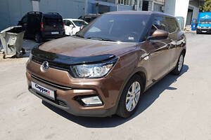 Дефлектор капота (EuroCap) для SsangYong Tivoli