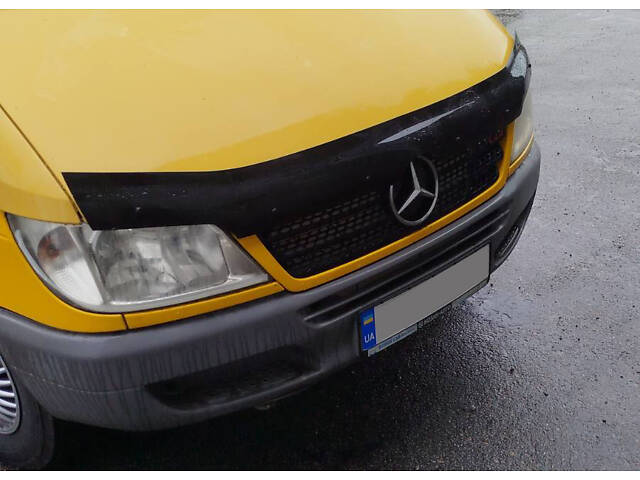 Дефлектор капота 2000-2006 (EuroCap) для Mercedes Sprinter W901/902/903/904/905 - Фото 8