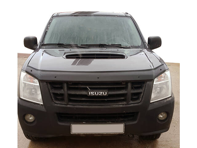Дефлектор капота 2006-2011 (EuroCap) для Isuzu D-Max - Фото 1