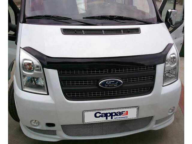 Дефлектор капота 2006-2014 EuroCap для Ford Transit - Фото 3