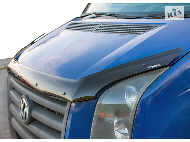 Дефлектор капота 2006-2025, 2011-2025 (EuroCap) для Volkswagen Crafter 2006-2016 гг - Фото 1
