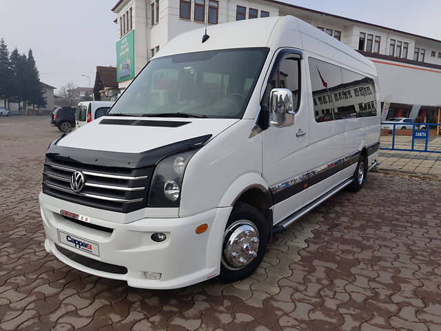 Дефлектор капота 2006-2025, 2011-2025 (EuroCap) для Volkswagen Crafter 2006-2016 гг - Фото 7