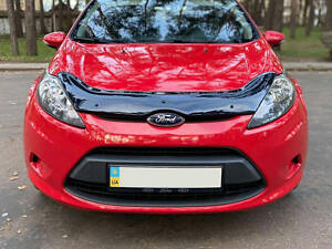 Дефлектор капота 2008-2013 (EuroCap) для Ford Fiesta рр