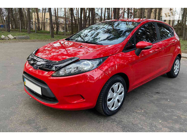 Дефлектор капота 2008-2013 (EuroCap) для Ford Fiesta - Фото 3