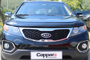 Дефлектор капота 2009-2012 (EuroCap) для Kia Sorento XM