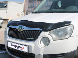 Дефлектор капота 2009-2013 (EuroCap) для Skoda Yeti рр