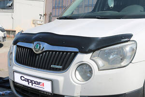 Дефлектор капота 2009-2013 (EuroCap) для Skoda Yeti