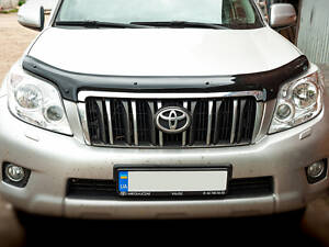 Дефлектор капота 2009-2013 (EuroCap) для Toyota Land Cruiser Prado 150