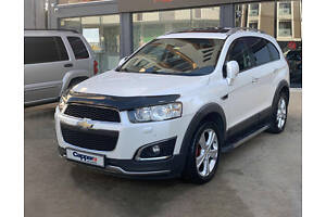 Дефлектор капота 2012-2024 (EuroCap) для Chevrolet Captiva