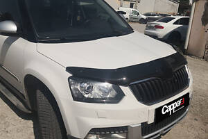 Дефлектор капота 2013-2024 (EuroCap) для Skoda Yeti