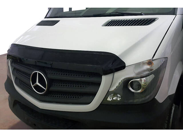 Дефлектор капота 2013-2025 (V2, EuroCap) для Mercedes Sprinter W906 - Фото 1