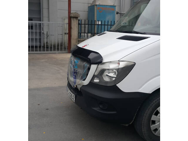 Дефлектор капота 2013-2025 (V2, EuroCap) для Mercedes Sprinter W906 - Фото 6