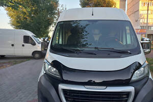 Дефлектор капота 2014-2024 (EuroCap) для Peugeot Boxer 2006-2024 и 2014-2024 гг