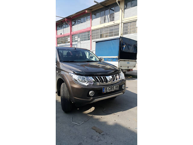 Дефлектор капота (2015-2019, EuroCap) для Mitsubishi L200 - Фото 5