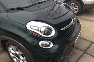 Дефлектор капота 500L (Eurocap) для Fiat 500/500L