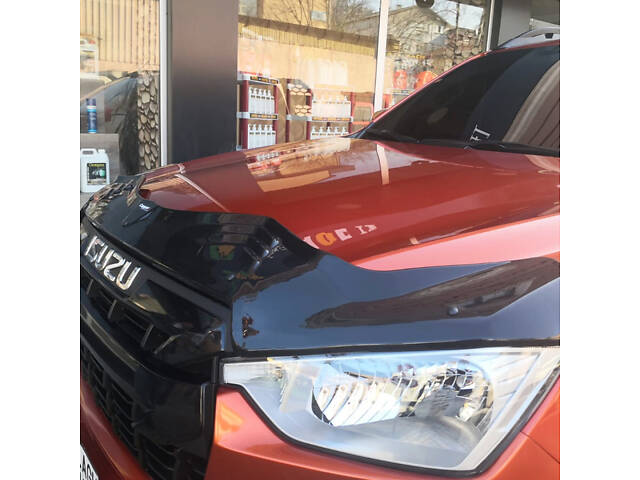 Дефлектор капота BAT (EuroCap) для Isuzu D-Max 2019- гг - Фото 3
