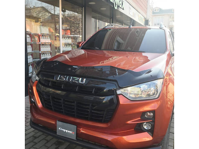 Дефлектор капота BAT (EuroCap) для Isuzu D-Max 2019- гг - Фото 1