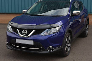 Дефлектор капота EuroCap (2014-2017) для Nissan Qashqai